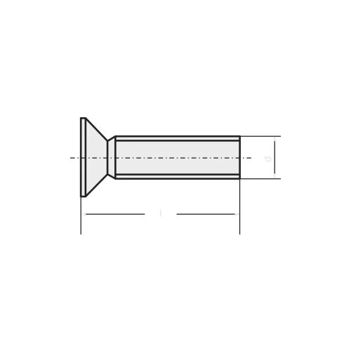 Toolcraft Upušteni vijak, M4, 10mm, TORX, DIN 965, nehrđajući čelik, 1 komad Cijene