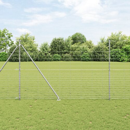 vidaXL Ograja polja 1.6x25 m Galvanizirano jeklo Cene