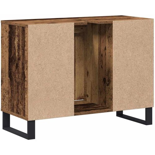  Kupaonski ormar Staro drvo 80 x 33 x 60 cm Konstruirano drvo Slike
