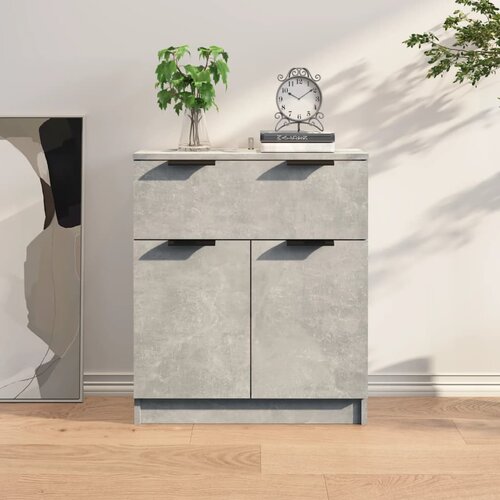  Komoda siva boja betona 60x30x70 cm od konstruiranog drva Cene