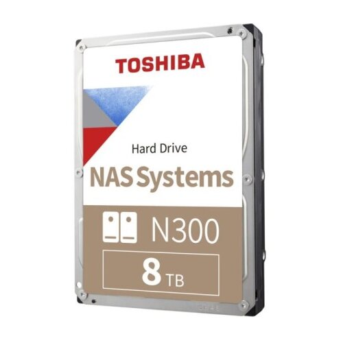 Toshiba 8TB N300 NAS 3,5" SATA 6Gb/s 7200rpm 512MB HDD disk Cene