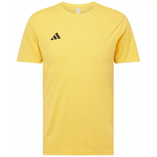 Adidas Tehnička sportska majica 'Adizero Essentials' limun / crna