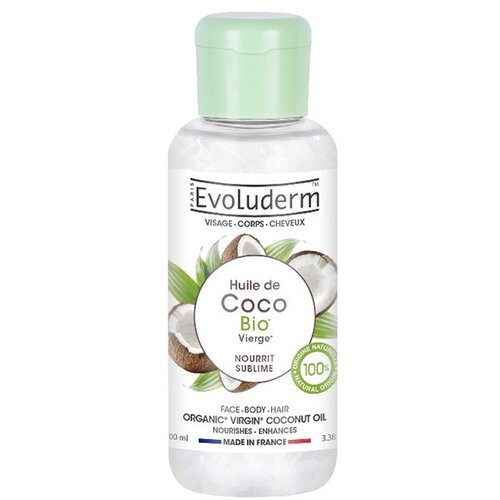 Evoluderm organsko kokos ulje za lice i telo 100ml Cene