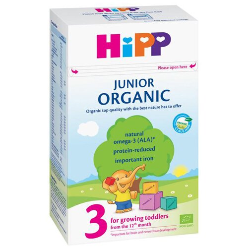 Hipp mleko Organic 3 500g, 12m+ Cene