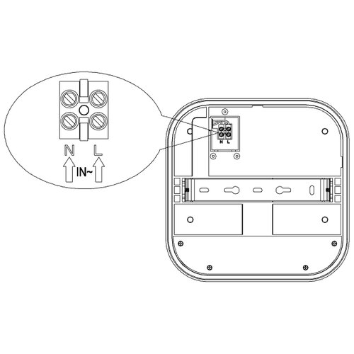 Top Light - LED zidno svetlo za spolja&amp;scaron;nju upotrebu sa senzorom BARI LED/20W/230V IP65 Slike