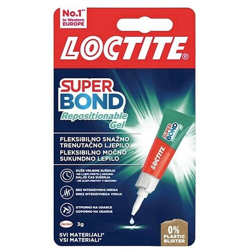 Loctite Univerzalno višenamjensko ljepilo Super Bond Gel (3 g, Gelasto) Cijene
