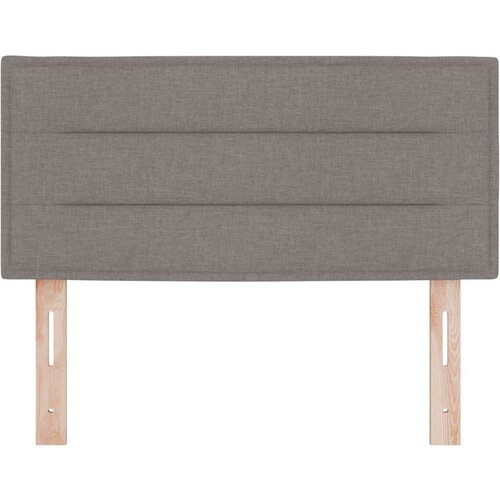 VidaXL naslon za glavu smeđesivi drvo i tkanina 90 x 7 x 78 cm lako Slike