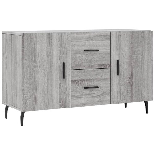 Maison Chic Komoda - Predalnik siva sonoma 100x36x60 cm konstruiran les, (21718062) Slike