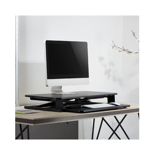 Home Vi&amp;scaron;enamjensko radno postolje, MDF / čelik - SST 02, Crno Slike