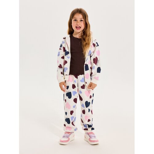 Sinsay Jogger trenirka s motivom srca fleece Slike