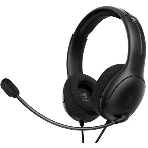 Pdp slušalke Lvl40 chat headset za nintendo switch črne barve