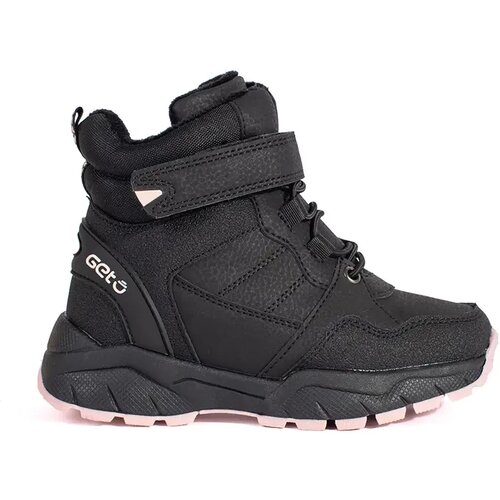 Shelvt Black girls' insulated ankle boots Cene