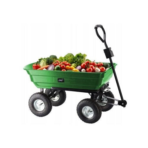  CHOMIK Baštenska transportna kolica Garden Line, 300kg, Green, 75 L Cene