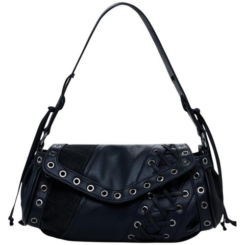 Desigual Ročne torbice BAG_TANGO_BLACK PATCH ZAR 25WAXP36 Črna Slike