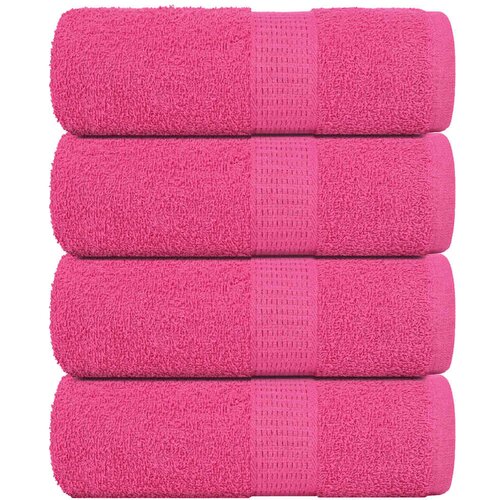 vidaXL Ručnici za goste FROGN 4 kom. Roze 30x50 cm 360 g/m² - Ružičasta 30 x 50 cm 4 Cene