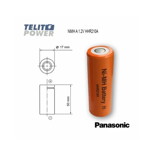Panasonic NiMH A 1.2V 2100mAh BK210A ( HHR210A ) Cene