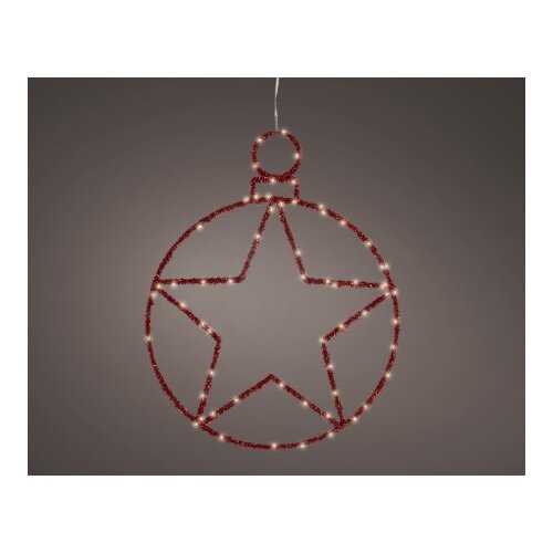  Novogodi&amp;scaron;nja dekoracija - led star 50cm 489395 - red - kmg ( 044499 ) Slike