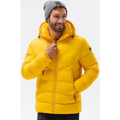 Ombre Puhovke Mo&amp;scaron;ka zimska bunda (C519YELLOW) pisana Slike