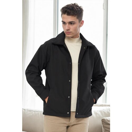 Dewberry 27199 Softshell Mens Jacket-BLACK Cene