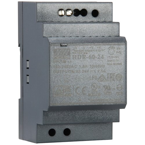  LevelOne 24V DC Industrial Power Supply, 60W, DIN-Rail Cijene