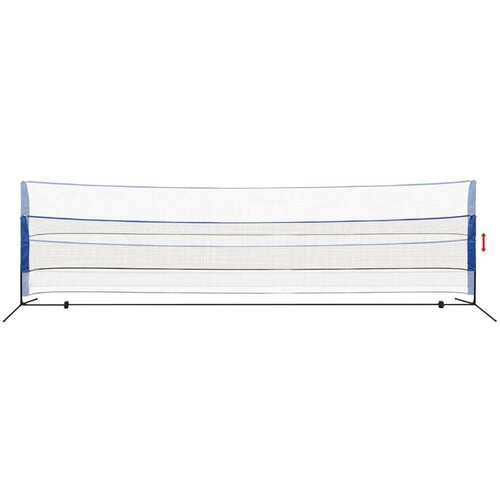  Mreža za Badminton s Lopticama 600x155 cm Slike