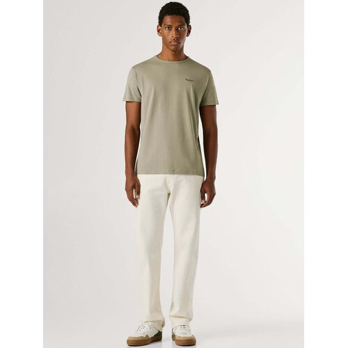 PepeJeans Majica maslinasta Slike