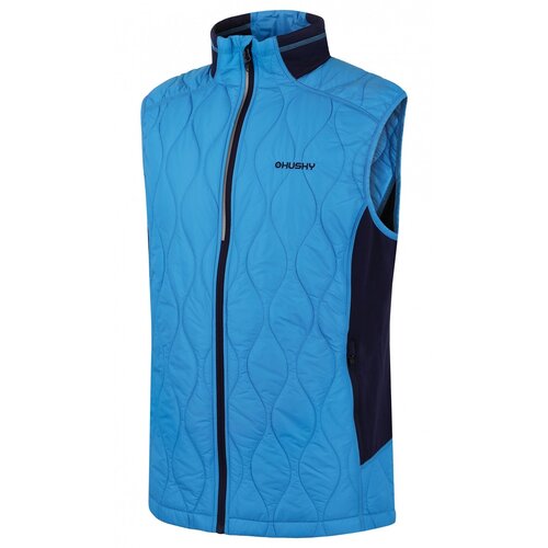 Husky Men&amp;#039;s filled ultralight vest Nimesie M blue Slike