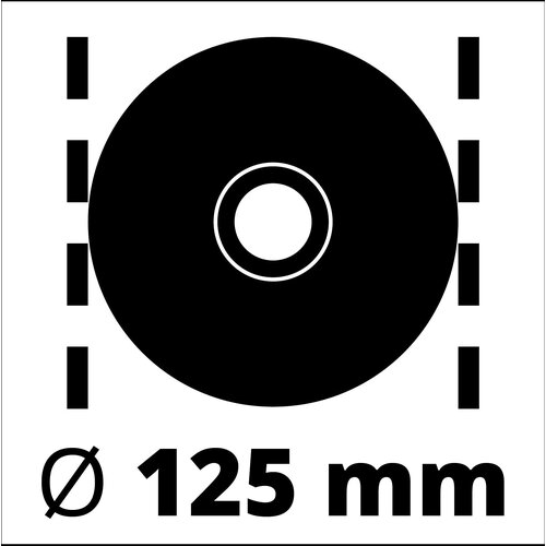 Einhell KUTNA BRUSILICA TE-AG 125/750 Slike