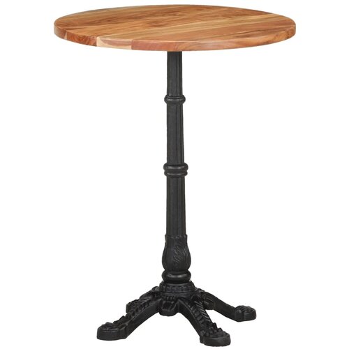 vidaXL Bistro stolić Ø 60 x 76 cm od masivnog bagremovog drva Cijene
