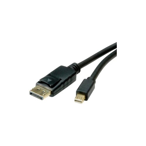 Roline DisplayPort priključni kabel 1.00 m 11.04.5814 sa zaštitom crna [1x muški konektor mini displayport - 1x muški ko Cijene