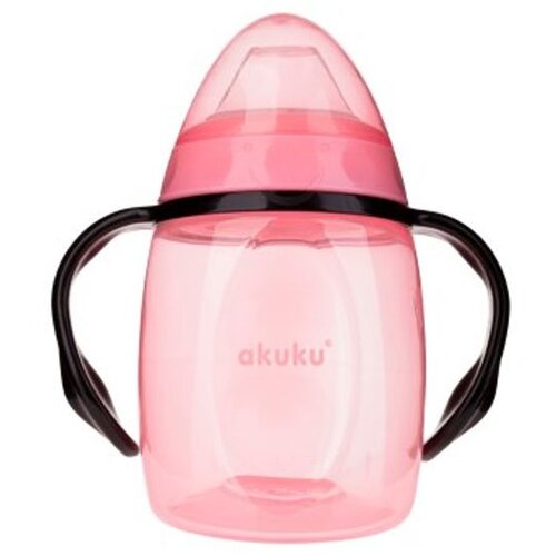 Akuku bočica sa držačima 280ml - roza Cijene