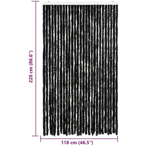 VidaXL Zastor protiv insekata antracit 120 x 220 cm &amp;scaron;enil Slike