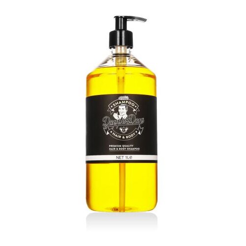 Dapper Dan Hair &amp;amp; Body Shampoo 1000 ml &amp;scaron;ampon vse vrste las za mo&amp;scaron;ke Slike