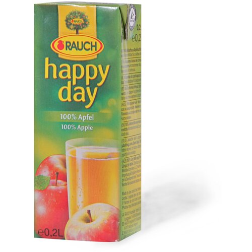 HAPPY DAY 100% jabuka 0,2l / 27-pack / XXL Cijene