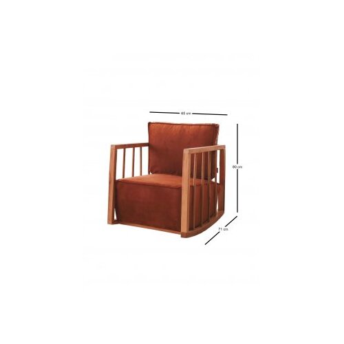 Atelier Del Sofa fotelja sallanan cinnamon Slike