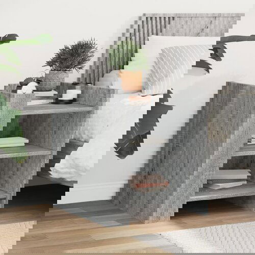 vidaXL Noćni ormarić boja hrasta sonome 45x50x50 cm konstruirano drvo Cijene