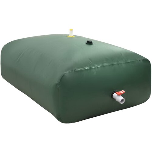 vidaXL Rezervoar za vodo s pipo zložljiv 2100 L PVC Cene