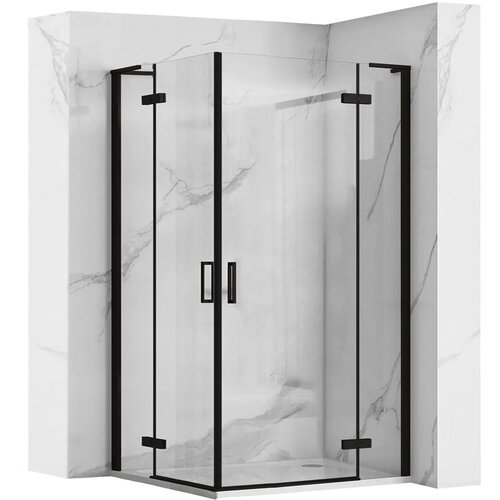 Rea Tuš kabina Hugo Double Black 100x100 Cene