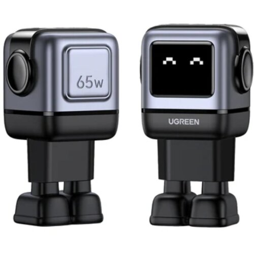 Ugreen Nexode Robot GaN 65W Punjač - Gray Slike