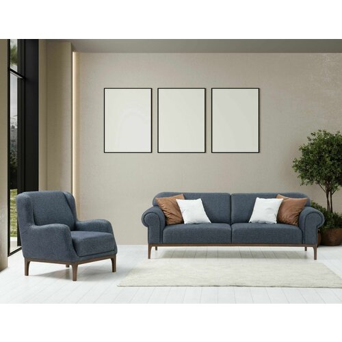 Atelier Del Sofa london set - anthracite anthracite sofa set Slike