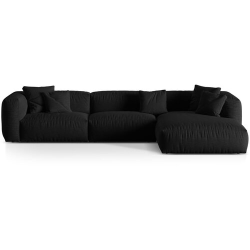 Micadoni Crna kutna garnitura (s desnim kutom) Martina – Home Cijene