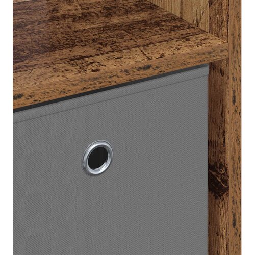  Kreveta s ladicama Staro drvo 73,5 x 24 x 69,5 cm Slike