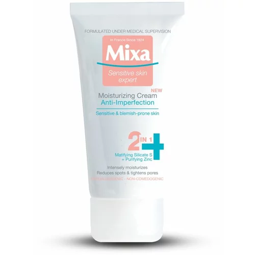 Mixa anti-Imperfection 2u1 hidratantna krema protiv nesavršenosti kože 50 ml za žene