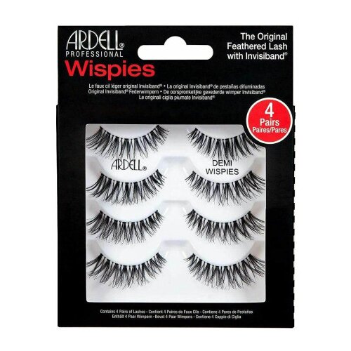 Ardell umetne trepalnice - Multipack Demi Wispies Black Slike