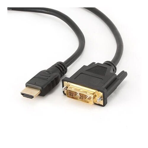  HDMI kabl, HDMItoDVI 5m M-M gold conn. BULK, GEMBIRD CC-HDMI-DVI-15 Cene
