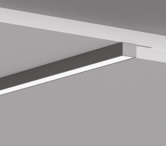 KLUS LED profil PDS-T-BOK - srebrn Slike
