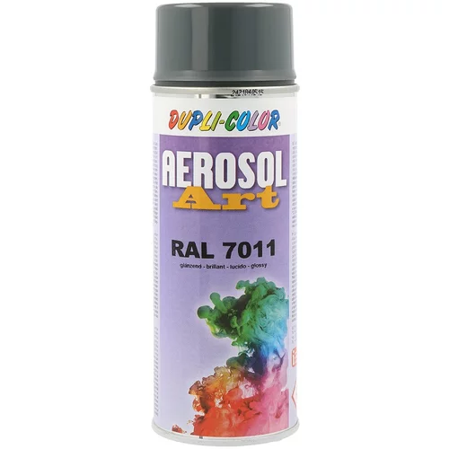 Dupli color Barvni lak Dupli Color AEROSOL Art RAL 7011 (barva: temno siva; 400 ml)