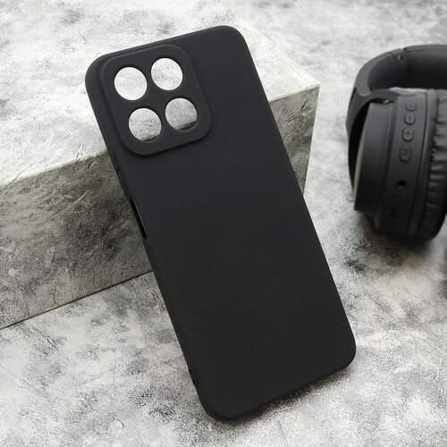Maska VELVET TOUCH za Honor X7c/Honor 200 Smart/ crna Slike