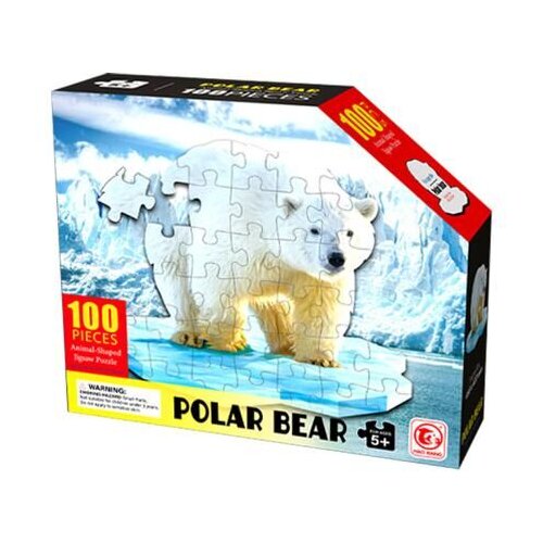 Pertini Beli medved 100 delova 1039682-Puzzle u obliku životinje Cene