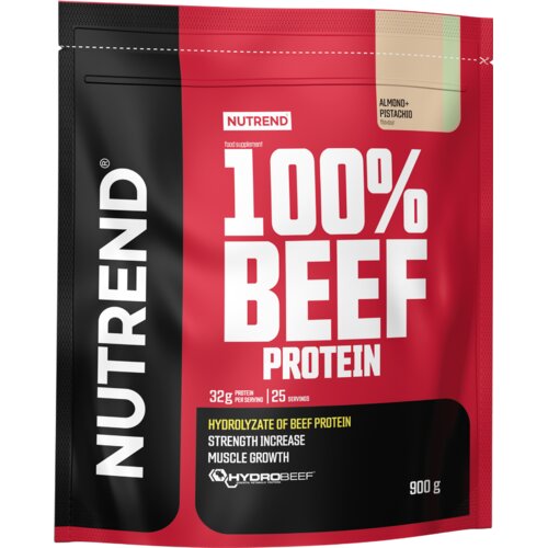 Nutrend 100 % goveđi protein 900 g badem- pistaći Slike